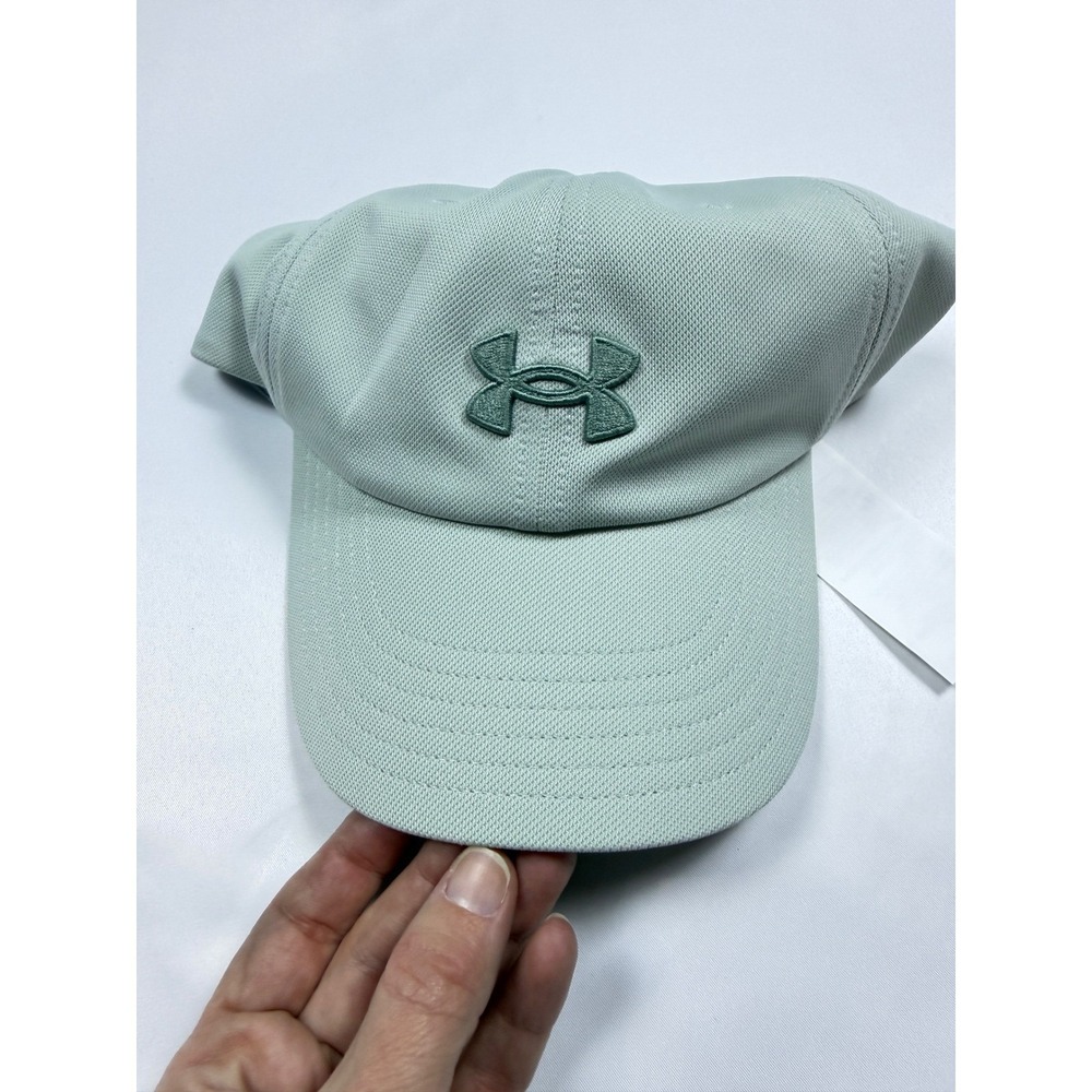 Under Armour Womens Mint Green Baseball Cap Adjustable Hat 1376705 OSFM NEW‎